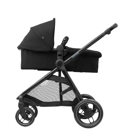 MAXI-COSI Poussette 2 en 1  Zelia 3, nacelle intégrée, 4 roues, Essential Black NOIR 2 - vertbaudet enfant 