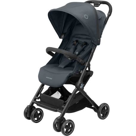 MAXI-COSI Poussette canne ultra compacte Lara 2, de la naissance à 4 ans, jusqu'à 22 kg, pliage facile, Essential Graphite GRIS 1 - vertbaudet enfant 