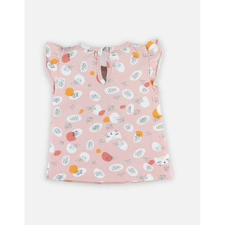 T-shirt manches courtes impirimé ROSE 4 - vertbaudet enfant 