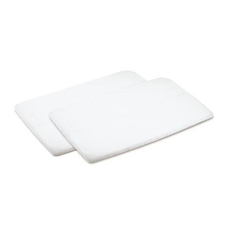 Lot de 2 draps nouveau-né pour Lit/Parc Swift - MAXI-COSI - Blanc - Rectangulaire - 100% Coton BLANC 1 - vertbaudet enfant 