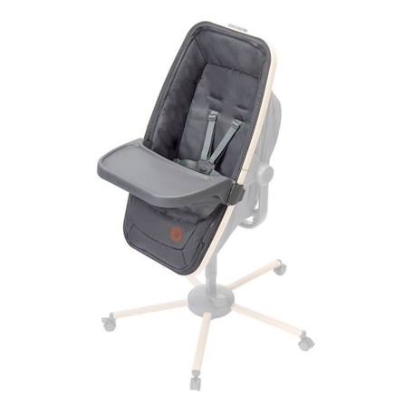 MAXI COSI Kit repas pour transat Alba, chaise haute bébé avec tablette + housse de protection Beyond Graphite, de 6 mois à 3 ans GRIS 1 - vertbaudet enfant 