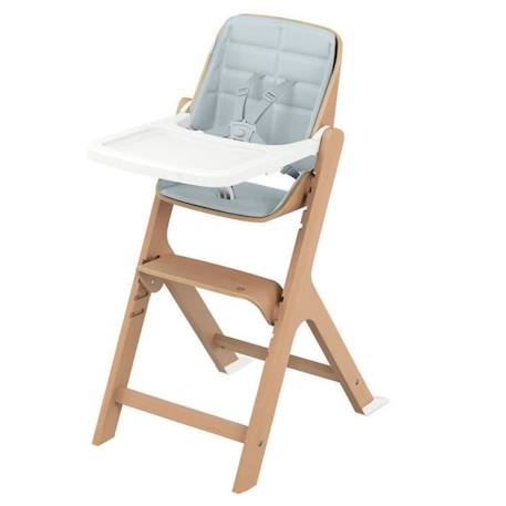 MAXI COSI Kit enfant pour Chaise haute bois évolutive Nesta, De 6 mois à 3 ans, Beyond Sky Grey GRIS 2 - vertbaudet enfant 