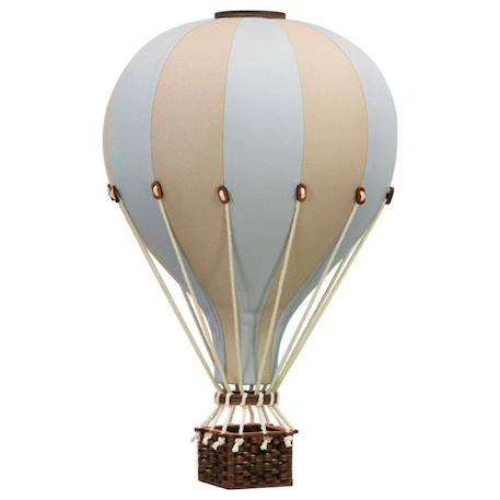 Montgolfiére décorative - Beige et bleu - Taille M BLEU 2 - vertbaudet enfant 