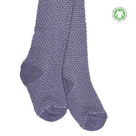 Collants bébé Mixte en coton biologique Gris GRIS+GRIS 2 - vertbaudet enfant 