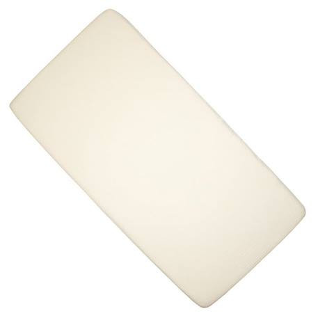 Drap housse berceau en gaze de coton Jeanne - Écru - 40 x 80 cm - SEVIRA KIDS BEIGE 1 - vertbaudet enfant 