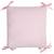 Taies de coussin pour tour de lit modulable en gaze de coton - SEVIRA KIDS - Jeanne - Rose BLANC 1 - vertbaudet enfant 