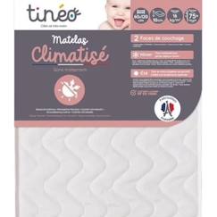 -TINEO Matelas bébé Climatisé 60x120 cm