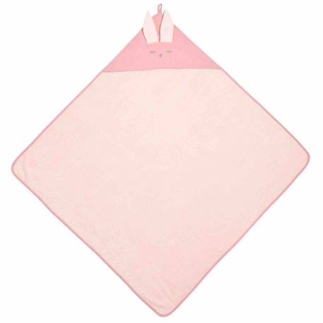 Cape de bain en bambou et gaze de coton - SEVIRA KIDS - Lapin Rose - Grande taille - Douceur et chaleur ROSE 3 - vertbaudet enfant 