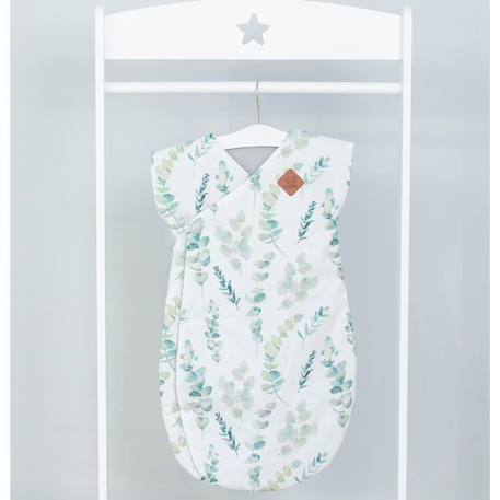 Gigoteuse turbulette légère Kimono, Eucalyptus BLANC 3 - vertbaudet enfant 