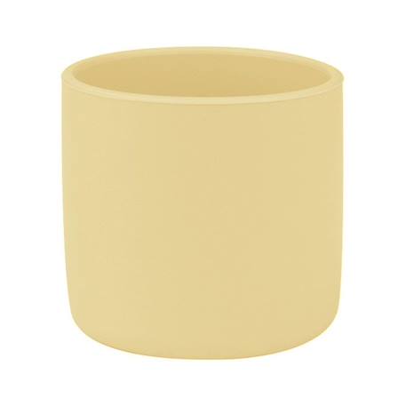 Gobelet bébé - verre en silicone Jaune 180 ml - Mixte JAUNE 1 - vertbaudet enfant 