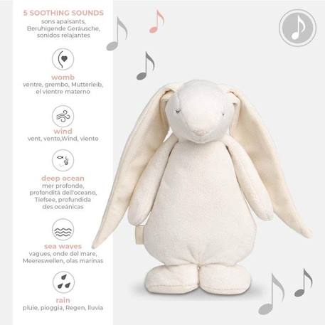 Veilleuse Moonie - Lapin Magique Sons et Lumières - Écru - SEVIRA KIDS - Plush - Bébé BEIGE 4 - vertbaudet enfant 