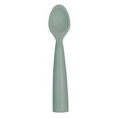 Cuillère bébé en 100% silicone - Vert amande  - vertbaudet enfant