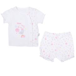 Ensemble t-shirt et short bébé en coton bio, Dreams  - vertbaudet enfant