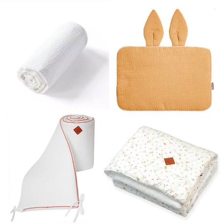 Set Mon premier lit, Sidonia BLANC 1 - vertbaudet enfant 