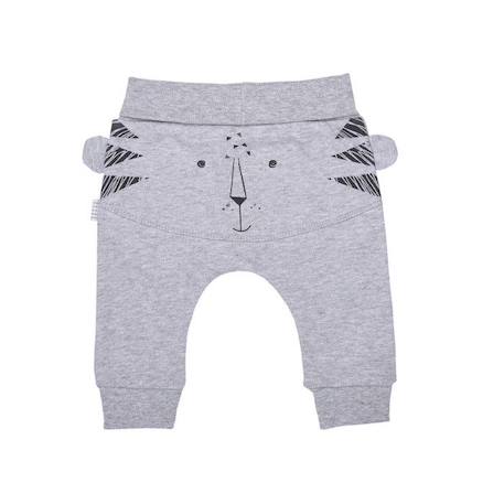 Bébé-Pantalon bébé en coton biologique, TIGROU Gris