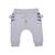 Pantalon bébé en coton biologique, TIGROU Gris GRIS 1 - vertbaudet enfant 