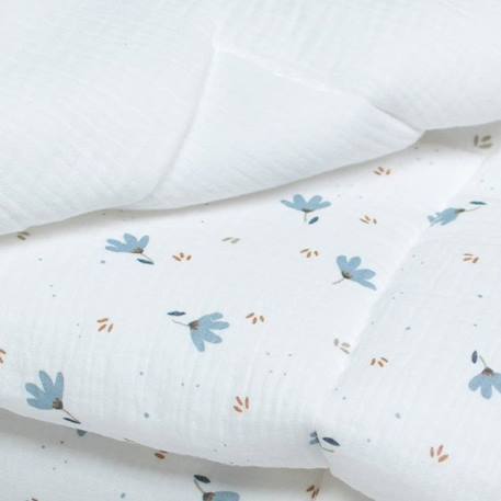 Couverture  en gaze de coton Bleuet BLANC 2 - vertbaudet enfant 