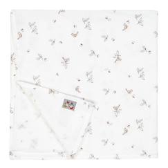 Lange en gaze de coton Melody - SEVIRA KIDS - Dès la naissance - Mixte - Blanc  - vertbaudet enfant