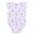 Body bébé sans manches en coton bio, Flamants roses BLANC 2 - vertbaudet enfant 