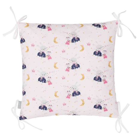 Sevira Kids - Taies de coussin pour tour de lit modulable, FAIRY FLORE Rose TU ROSE 1 - vertbaudet enfant 