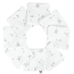 Lingettes bébé lavables 8 pièces, Melody  - vertbaudet enfant