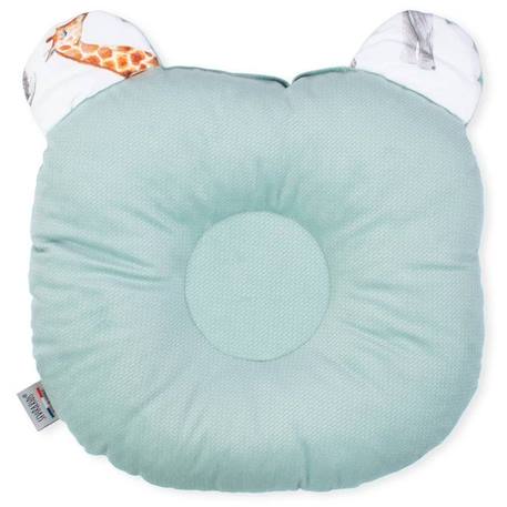 Coussin anti tête plate en coton et velvet - Safari Vert - 30 cm x 25 cm - SEVIRA KIDS - Mixte - Bébé VERT 3 - vertbaudet enfant 