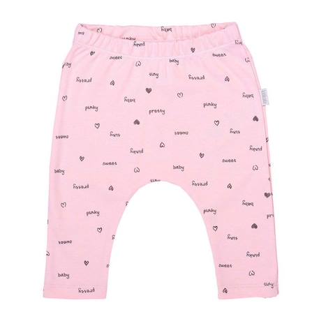 Pantalon bébé en coton biologique, Pretty ROSE 1 - vertbaudet enfant 