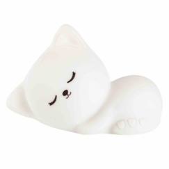 Veilleuse lumineuse tactile en silicone, Chaton  - vertbaudet enfant