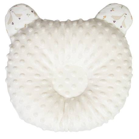 Coussin anti tête plate réversible en minky Sidonia - Sevira Kids - Écru - 30 cm x 25 cm BEIGE 2 - vertbaudet enfant 