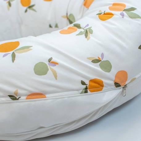 Petit coussin d'allaitement ergonomique + housse - Clem BLANC 4 - vertbaudet enfant 