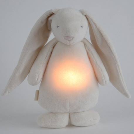 Veilleuse Moonie - Lapin Magique Sons et Lumières - Écru - SEVIRA KIDS - Plush - Bébé BEIGE 2 - vertbaudet enfant 