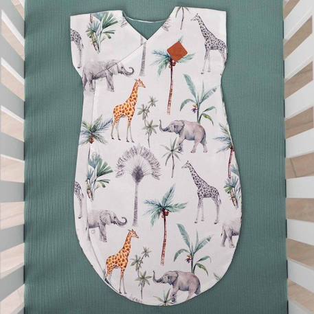 Gigoteuse légère TOG 1,5 kimono, Safari GRIS 2 - vertbaudet enfant 