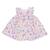 Robe avec bandeau en coton biologique, ROMY Multicolore ROSE 1 - vertbaudet enfant 