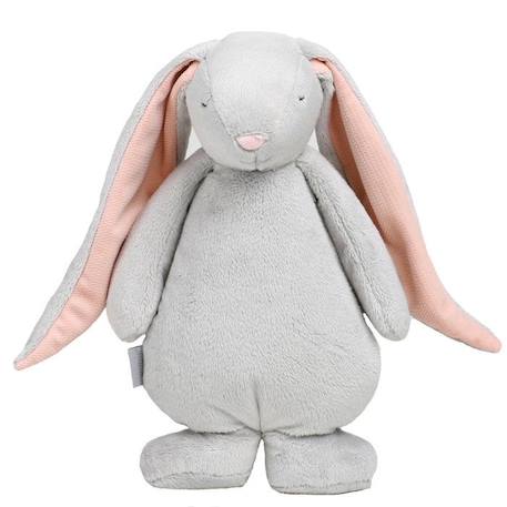 Veilleuse Moonie - lapin magique sons et lumiéres - Gris/Rose GRIS 1 - vertbaudet enfant 