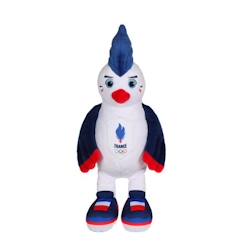 Jouet-Premier âge-Coq Peluche - Equipe de France Olympique - Peluche Officielle Sous Licence - 15 cm assis