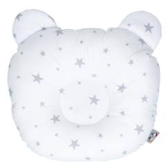 Chambre et rangement-Literie-Oreiller-Coussin anti tête plate en coton Stella - SEVIRA KIDS - Blanc - 30 cm x 25 cm