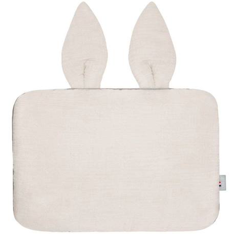 Oreiller plat lapin en gaze de coton - SEVIRA KIDS - Jeanne Beige TU - 25 cm x 35 cm - Bébé - Mixte - Enfant BEIGE 1 - vertbaudet enfant 