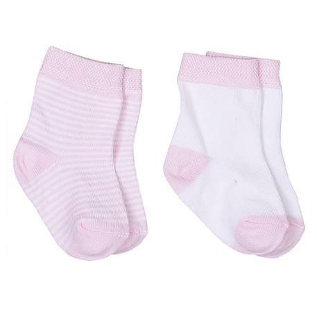 Bébé-Chaussettes, Collants-Chaussettes bébé en coton biologique - SEVIRA KIDS - Lot de 2 paires - Sans coutures - Résistantes