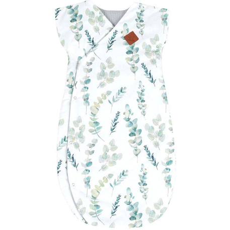 Gigoteuse turbulette légère Kimono, Eucalyptus BLANC 1 - vertbaudet enfant 