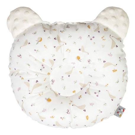 Coussin anti tête plate réversible en minky Sidonia - Sevira Kids - Écru - 30 cm x 25 cm BEIGE 1 - vertbaudet enfant 