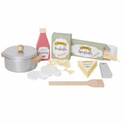 Dinette en bois - JABADABADO - Pâtes - Multicolore - Mixte - Jaune - A partir de 3 ans  - vertbaudet enfant