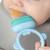 Grignoteur bébé en silicone - MINIKOIOI - Caramel - Bout rond JAUNE 4 - vertbaudet enfant 