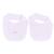 Lot de 2 bavoirs naissance en coton biologique - Dreams - Rose - coeurs ROSE 1 - vertbaudet enfant 