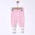 Pantalon bébé à pieds en coton bio, ACTIVE ROSE 3 - vertbaudet enfant 