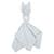 Sevira Kids - Doudou plat Lapin personnalisable Jeanne - Gris BLANC 1 - vertbaudet enfant 