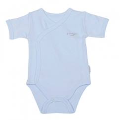 Bébé-Body-Body Kimono en coton biologique - Basic manches courtes