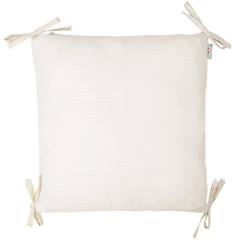 Taies de coussin pour tour de lit modulable en gaze de coton Jeanne - Beige - SEVIRA KIDS  - vertbaudet enfant