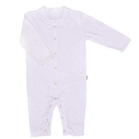 Combinaison bébé en tricot de coton bio BEIGE+BLEU+BLEU+BLEU+ROSE 1 - vertbaudet enfant 