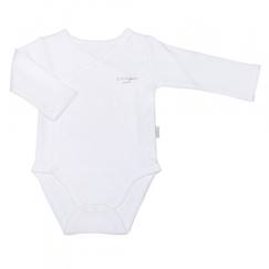 Bébé-Body-Body Kimono en coton biologique - Basic manches longues