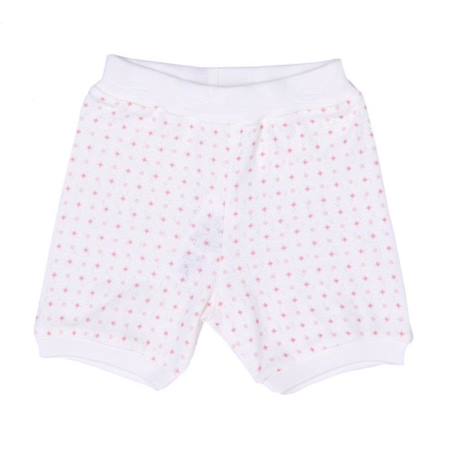 Ensemble t-shirt et short bébé en coton bio, Girafe ROSE 3 - vertbaudet enfant 